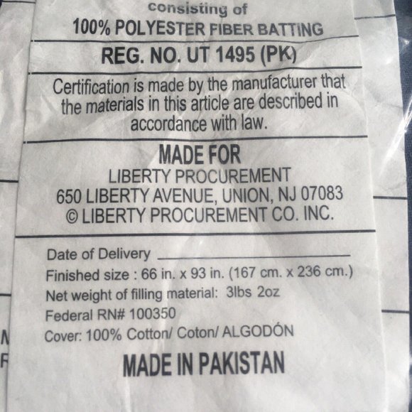 new 2-pc NAVY Wild Sage Julianna Floral Reversible Twin /Twin XL Comforter Set - Picture 7 of 10